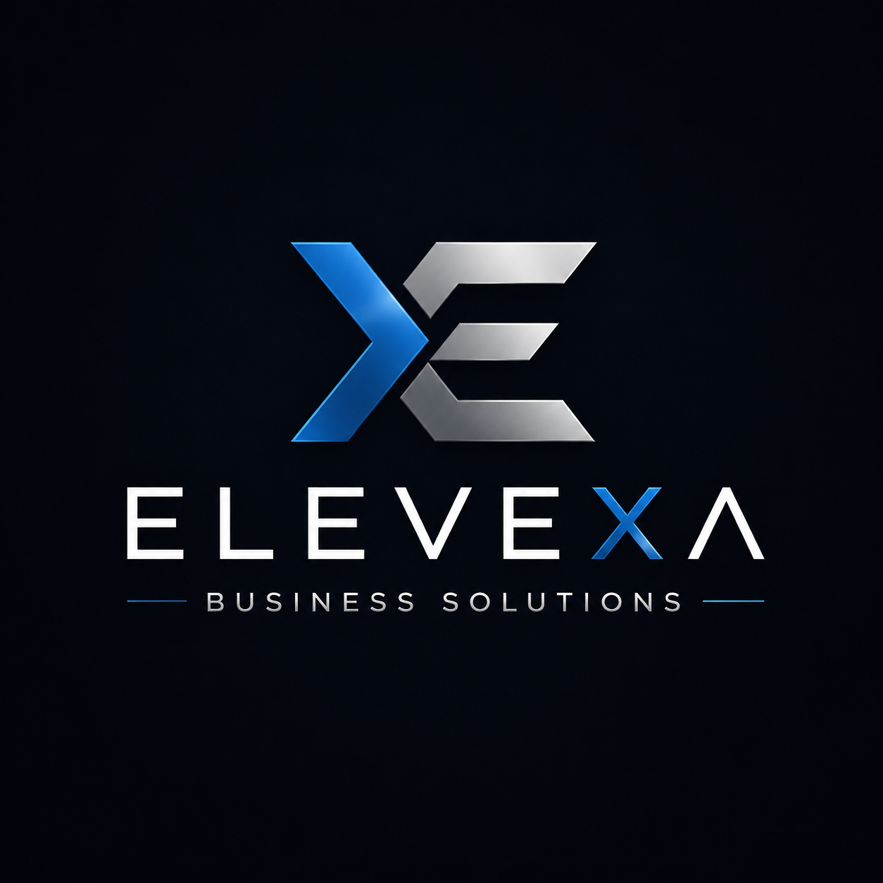 Elevexa Business Solutions logo and brand design